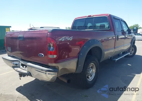 2004 Ford F-250 Lariat/Xl/Xlt из США, поврежденный, VIN 1FTNW21PX4EC52777